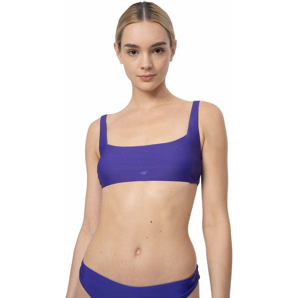 Biustonosz, góra od stroju kąpielowego 4FSS23UBKTF022 4F - fiolet
