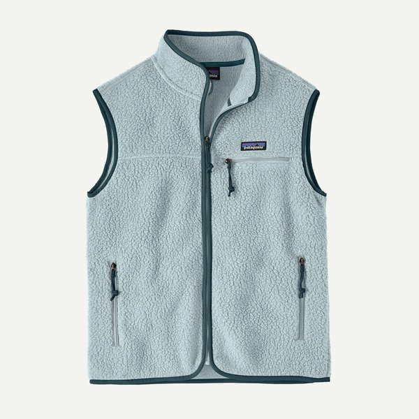 Kamizelka damska Retro Pile Fleece Vest Patagonia - Virtually Blue