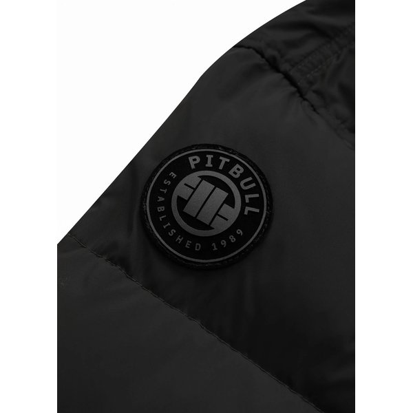 Kurtka męska Gopher Quilted Hooded Jacket Pitbull West Coast - black