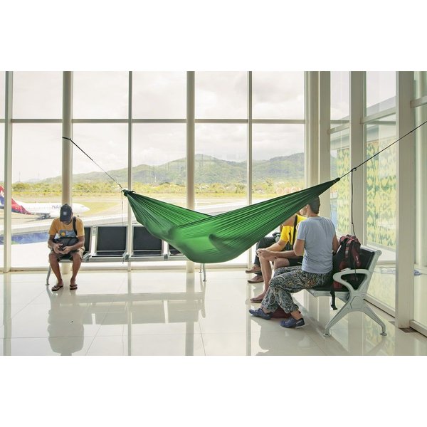 Hamak 1-osobowy Lightest Recycled Ticket To The Moon - Forest Green
