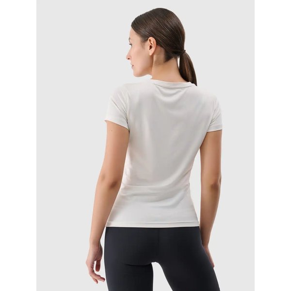Koszulka damska TFTSF1235 4F - złamana biel