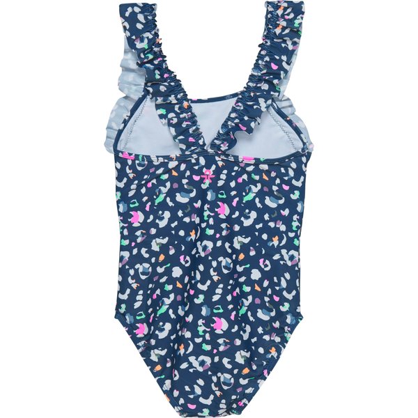 Strój kąpielowy dziewczęcy Frills Color Kids - sugar pink