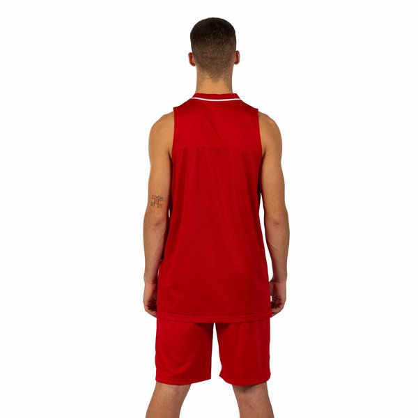 Komplet koszykarski męski Atlanta Set Joma - red white