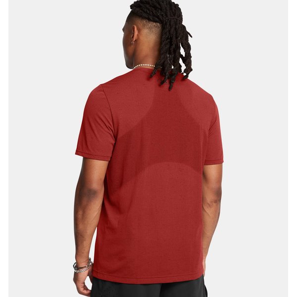 Koszulka męska Vanish Seamless Under Armour - Earthen Orange/Black