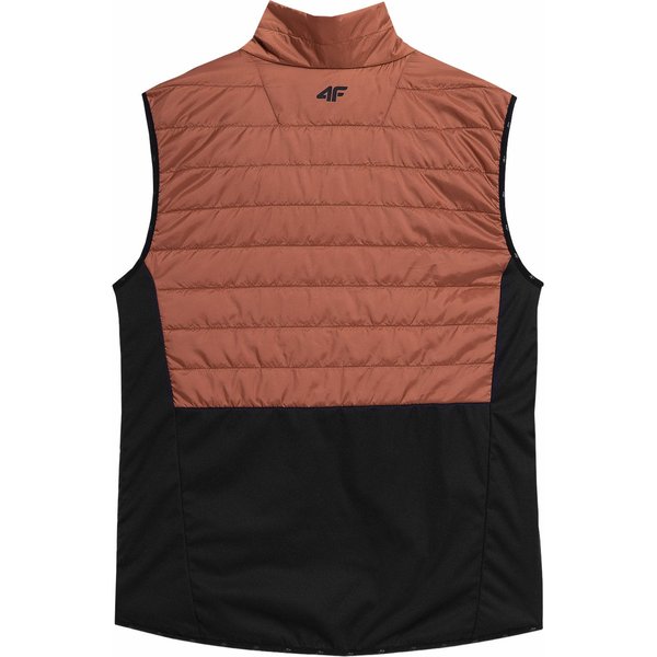 Kamizelka męska 4FAW23TVJAM041 4F - brąz