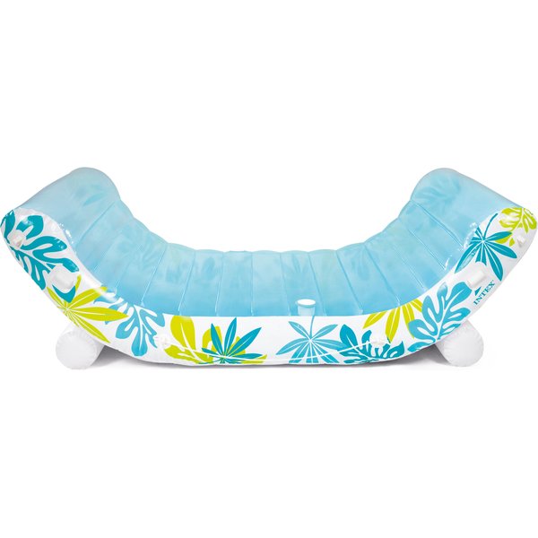 Pływająca wyspa z daszkiem Tropical Intex