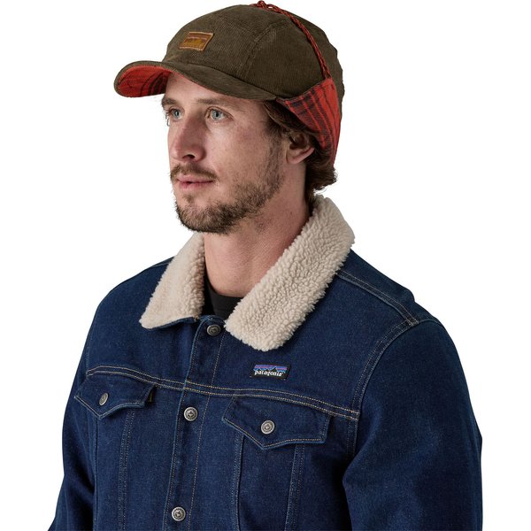 Czapka z daszkiem i nausznikami Range Earflap Patagonia - denim