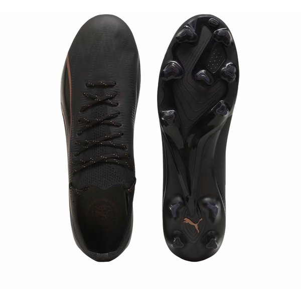 Buty piłkarskie, korki Ultra Ultimate FG/AG Puma - Black-Copper