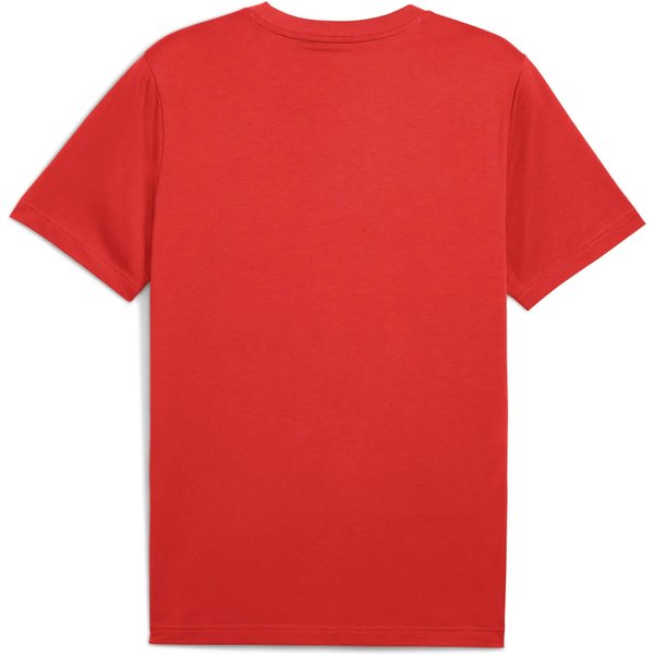 Koszulka męska Essentials Logo Lab Puma - Red Fire