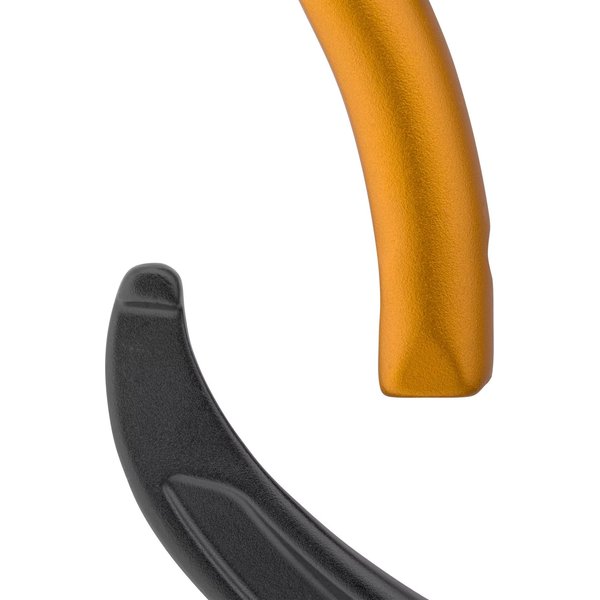 Karabinek Ortles Bent Salewa - Black/Orange