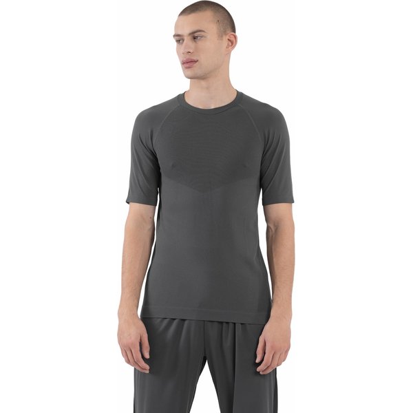 Koszulka męska 4FAW23TFTSM435 4F - antracyt