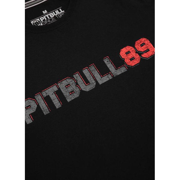 Koszulka męska Dog 89 Pitbull West Coast - czarna