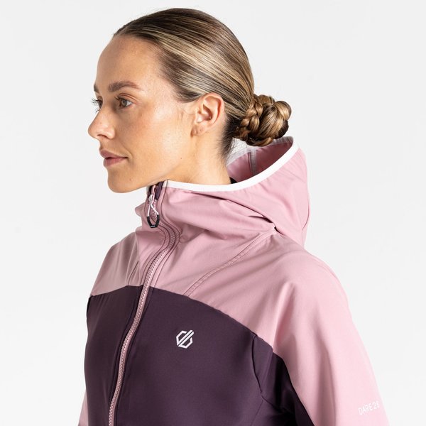 Softshell damski Ardently II Dare2B - Lilas/DeepPlum