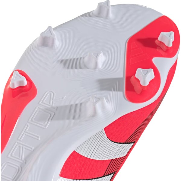 Buty piłkarskie, korki Predator League FG/MG Jr Adidas - Lucid Red