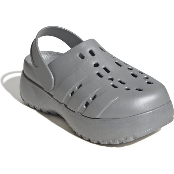 Chodaki Adilette Clog Platform Wm's Adidas - silver