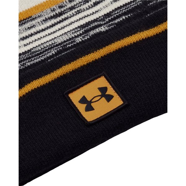 Czapka Halftime Pom Beanie Under Armour - Summit White/Golden Yellow