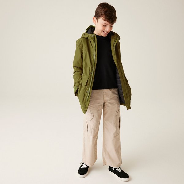 Kurtka juniorska Farbank Regatta - nephrite green/black