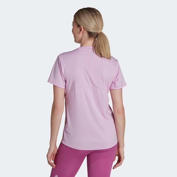 Koszulka damska Primeblue Designed To Move Adidas - Bliss Lilac / White