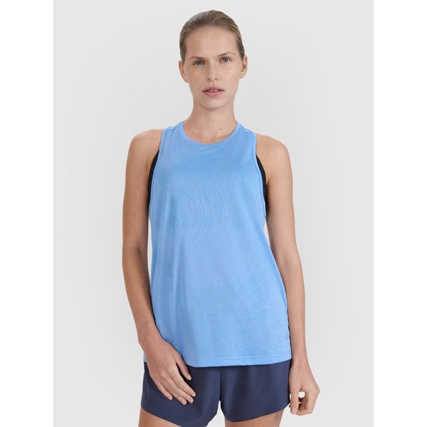 Bezrękawnik damski TFSLF427 4F - niebieski