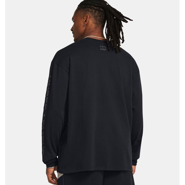 Longsleeve męski Tonal Wordmark Under Armour - Black