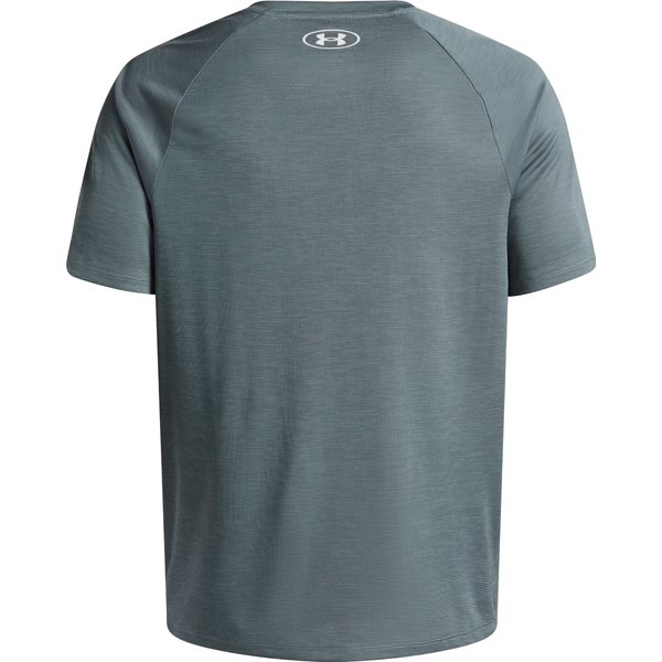 Koszulka męska Tech Textured Under Armour - Jasper Blue/White