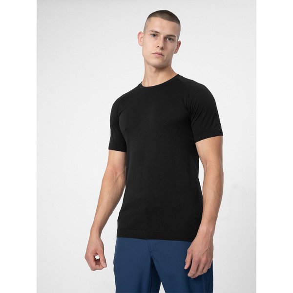 Koszulka męska 4FSS23TFTSM141 4F - czarna