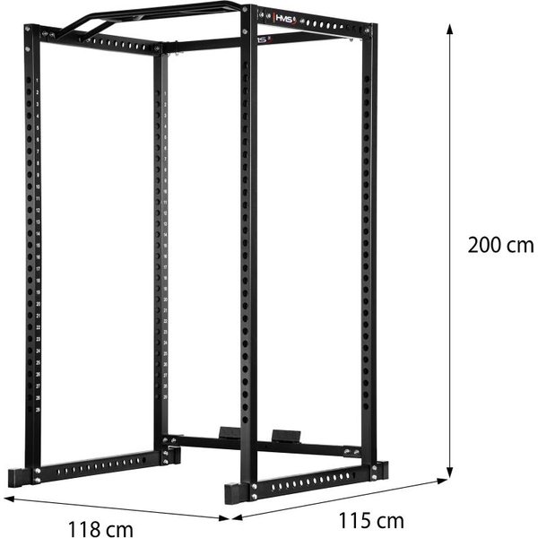 Klatka treningowa z drążkiem i poręczą KLT3111 HMS