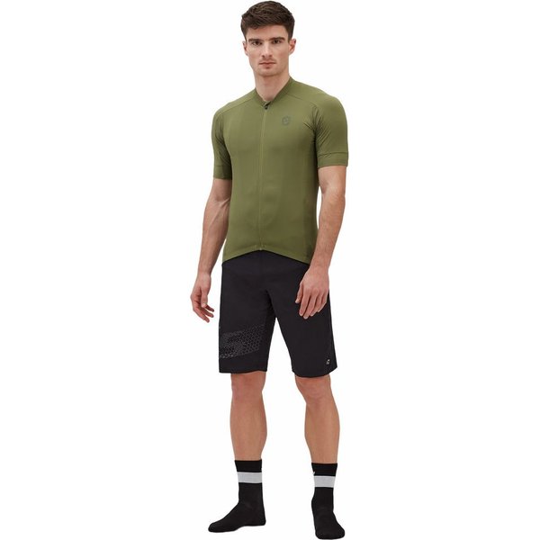 Koszulka rowerowa męska Ceno Silvini - zielony