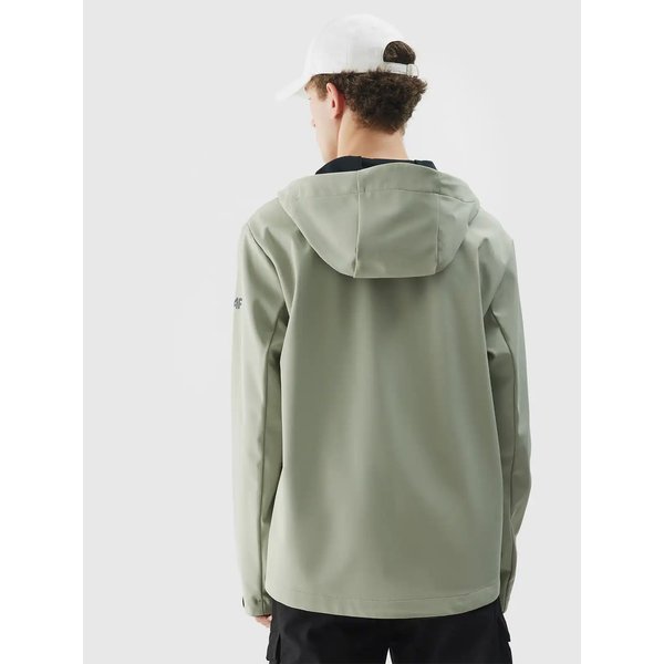Softshell męski TSOFM324 4F - oliwkowy