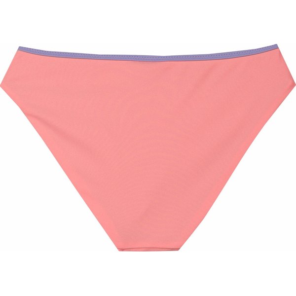 Strój kąpielowy dziewczęcy dwustronny 4FJWSS24UBKSF024 4F - Łososiowy neon