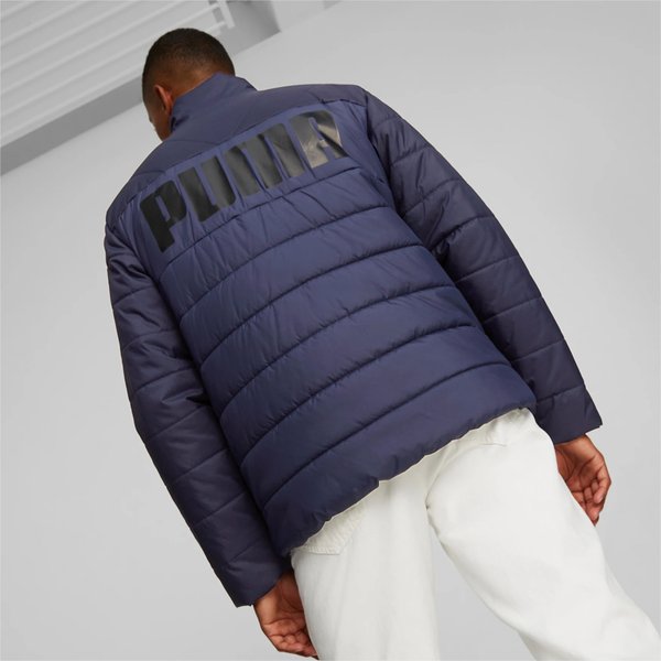 Kurtka męska Essentials+ Padded Puma - granatowy
