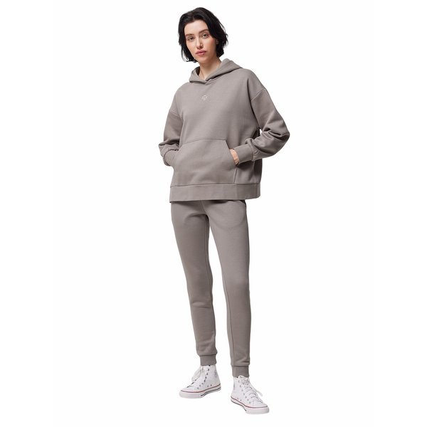 Spodnie dresowe damskie OTHWSS24TTROF704 Outhorn - szary
