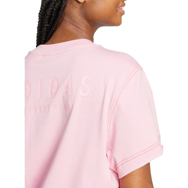 Koszulka damska All Szn Loose Graphic Adidas - pink