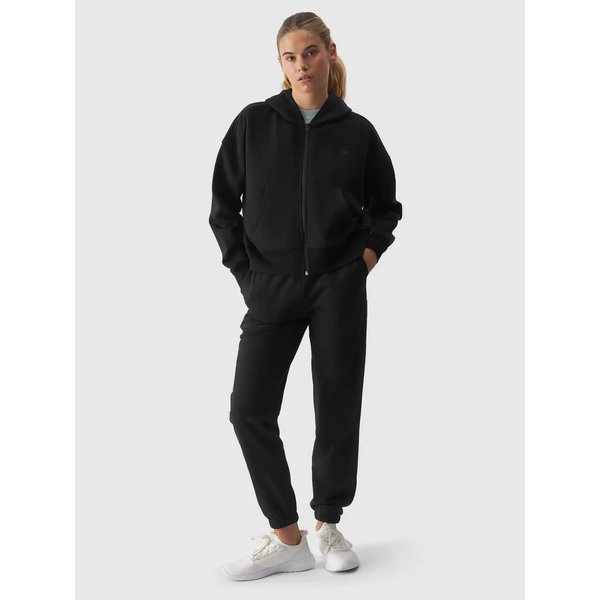 Bluza damska TSWSF1306 4F - głęboka czerń