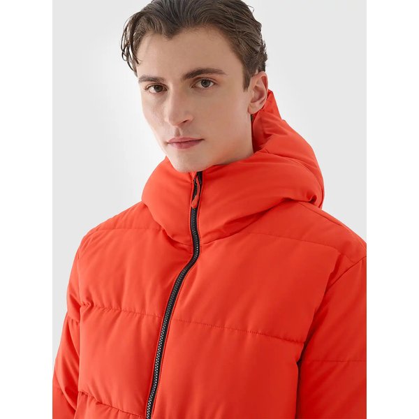 Kurtka narciarska męska TTJAM580 4F - czerwony