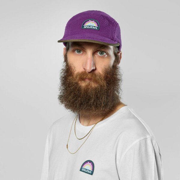 Czapka z daszkiem Eagle Anniversary Retro Cap Salewa - plum