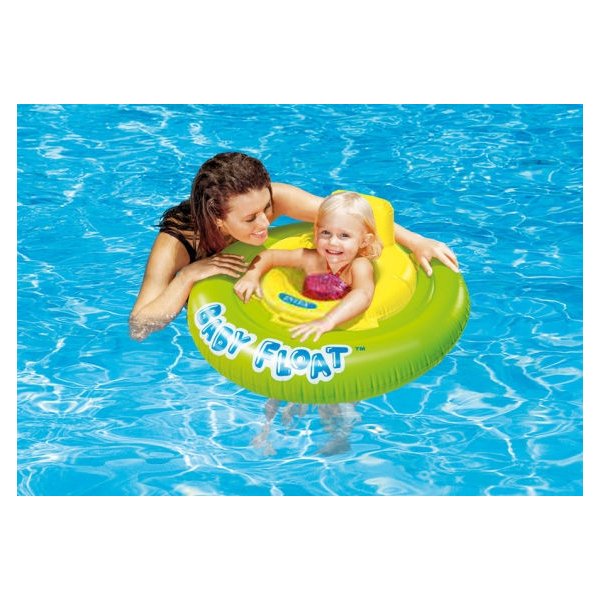 Kółko do pływania dziecięce z oparciem 76cm Intex