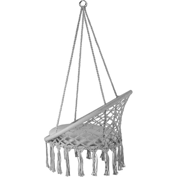 Huśtawka bocianie gniazdo boho XXL Cloud Outtec - szary