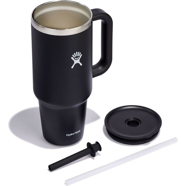 Kubek termiczny ze słomką All Around Travel Tumbler 1,18L Hydro Flask - black