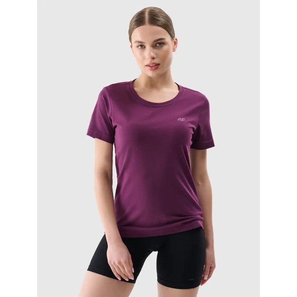 Koszulka damska TTSHF2356 4F - ciemny fiolet