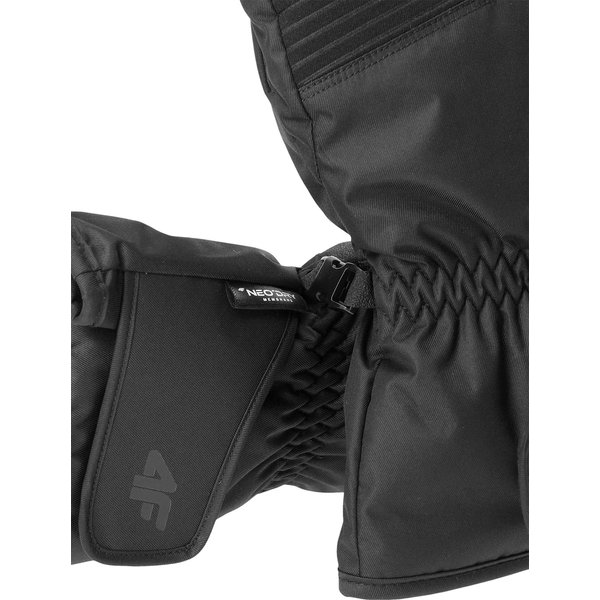 Rękawiczki narciarskie AFGLM150 4F - głęboka czerń