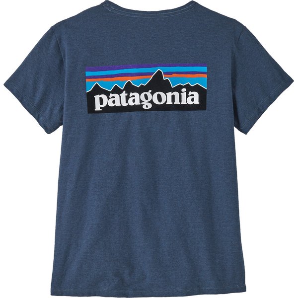 Koszulka damska P-6 Logo Responsibili-Tee Patagonia - niebieska
