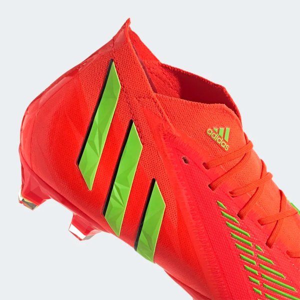 Buty piłkarskie korki Predator Edge.1 FG Adidas - czerwone