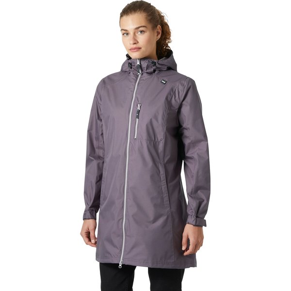 Płaszcz damski Long Belfast Jacket Helly Hansen - smoked purple