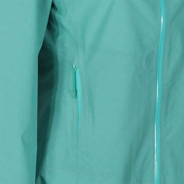 Kurtka damska Stormshell Full-Zip V2 Inov-8 - turkusowa