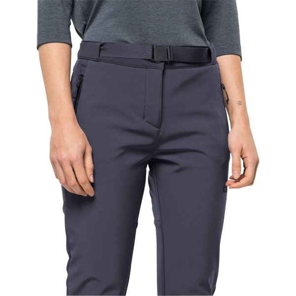 Spodnie trekkingowe damskie Stollberg Jack Wolfskin - dolphin