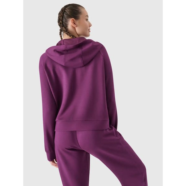 Bluza damska TSWSF1577 4F - ciemny fiolet