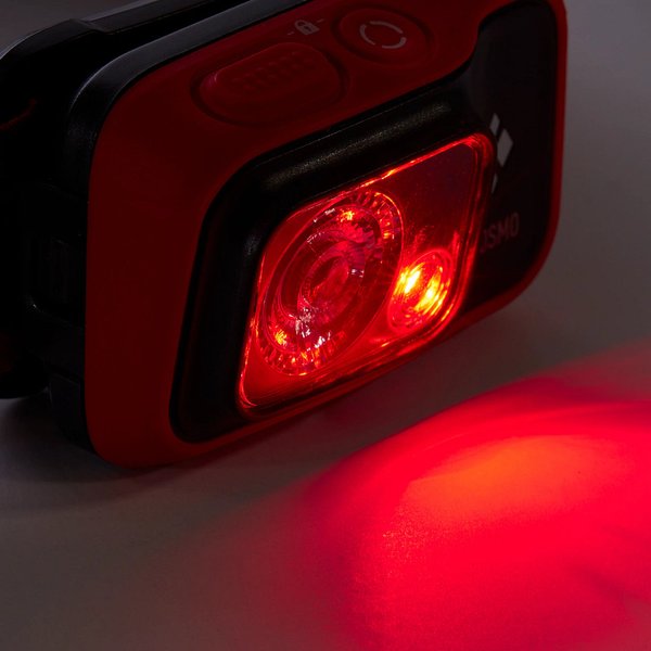 Czołówka Cosmo 350 Black Diamond - red