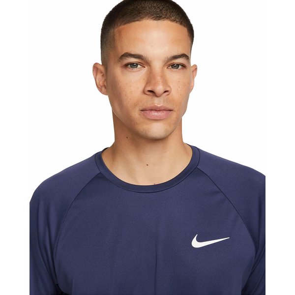 Koszulka męska Hydroguard Nike Swim - granatowa