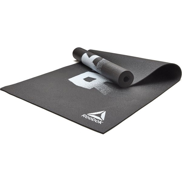 Mata do jogi, pilatesu 0,4cm Reebok - czarna